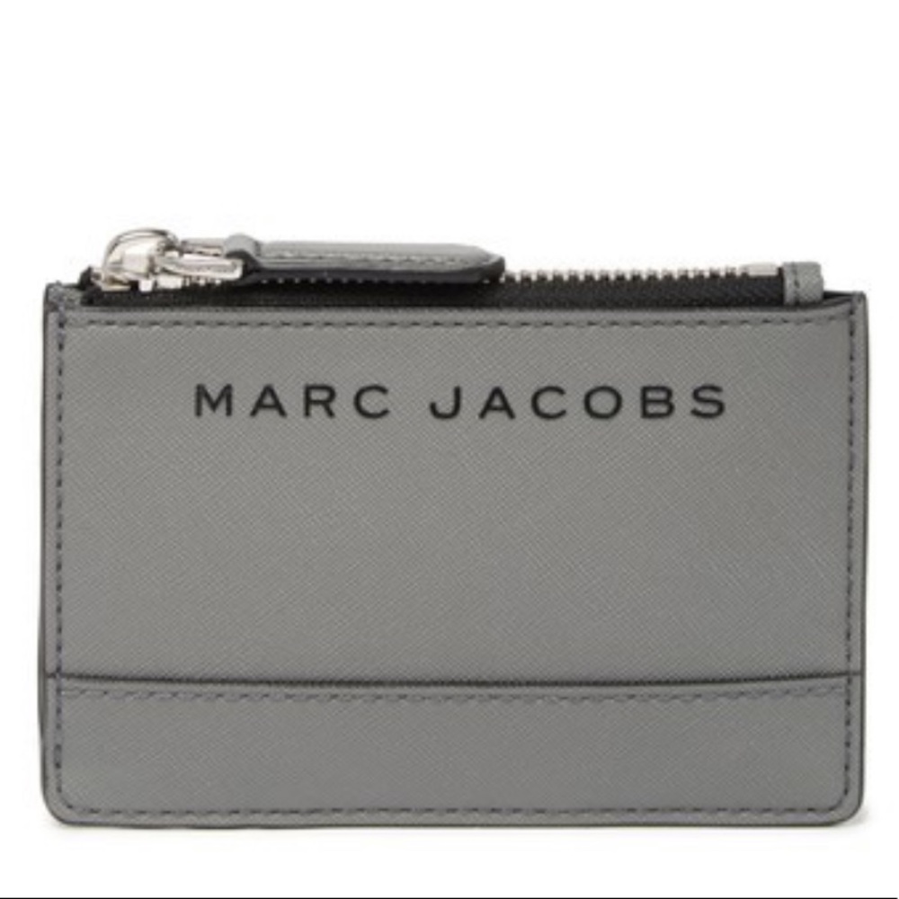 Marc Jacobs Logo Print Coin Case